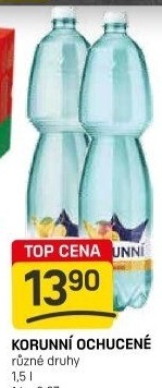 Voda ochucená Korunní
