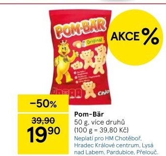 Snack PomBär Chio