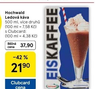 Ledová káva Hochwald