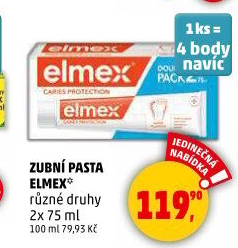 Pasty na zuby Elmex