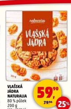 Vlašské ořechy Naturalia