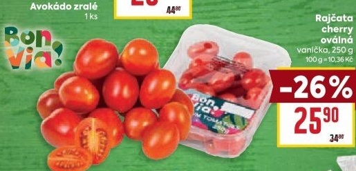 Rajčata cherry Billa Bonvia