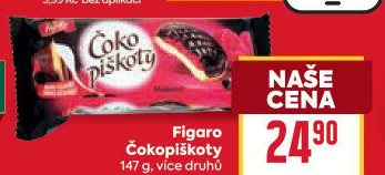 Čokopiškoty Figaro