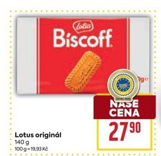 Sušenky Biscoff Lotus