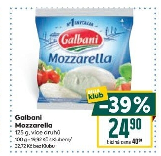 Sýr Mozzarella Galbani