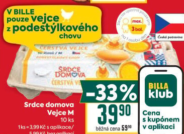 Vejce z podestýlky M Srdce Domova