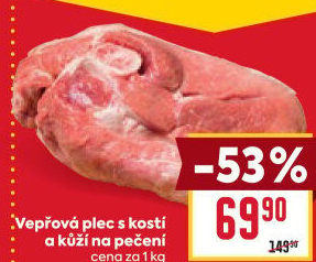 Vepřová plec s kostí