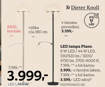 LED LAMPA OSVĚTLUJÍCÍ STROP