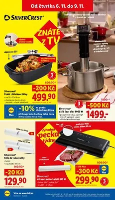 akční leták Lidl 3.11.2025-9.11.2025