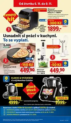 akční leták Lidl 3.11.2025-9.11.2025