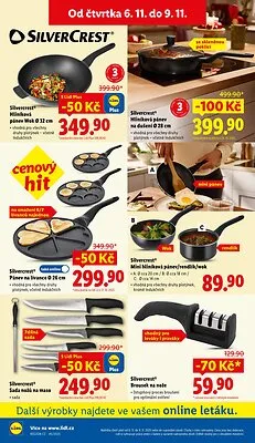 akční leták Lidl 3.11.2025-9.11.2025