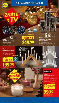 akční leták Lidl 3.11.2025-9.11.2025