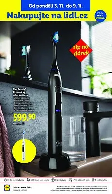 akční leták Lidl 6.11.2025-9.11.2025