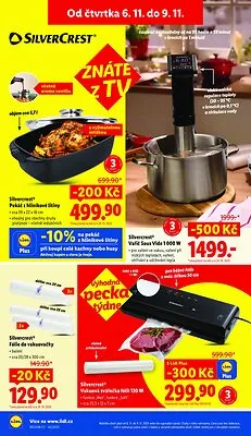 akční leták Lidl 6.11.2025-9.11.2025
