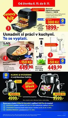 akční leták Lidl 6.11.2025-9.11.2025