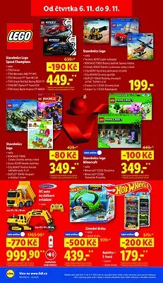 akční leták Lidl 6.11.2025-9.11.2025