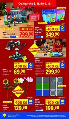 akční leták Lidl 6.11.2025-9.11.2025