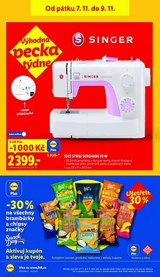 akční leták Lidl 6.11.2025-9.11.2025