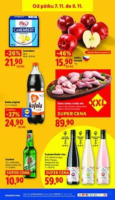 akční leták Lidl 6.11.2025-9.11.2025