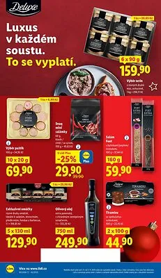 akční leták Lidl 3.11.2025-5.11.2025