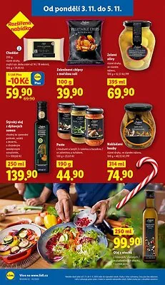 akční leták Lidl 3.11.2025-5.11.2025