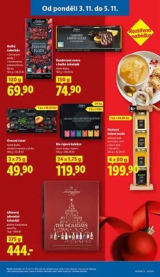 akční leták Lidl 3.11.2025-5.11.2025