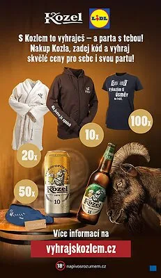 akční leták Lidl 3.11.2025-5.11.2025