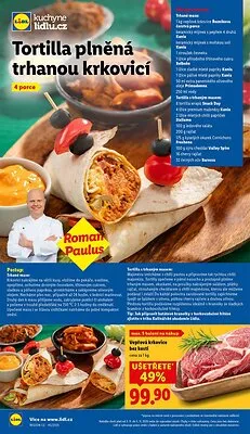 akční leták Lidl 3.11.2025-5.11.2025