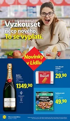 akční leták Lidl 3.11.2025-5.11.2025