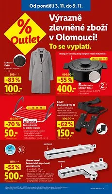 akční leták Lidl 3.11.2025-5.11.2025