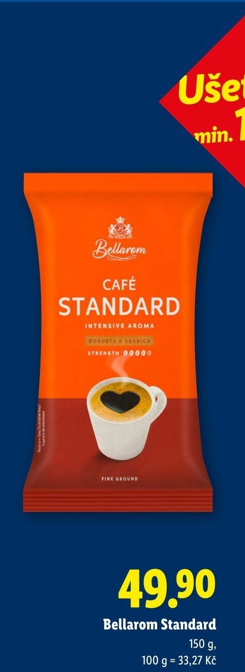 Mletá káva Standard Bellarom