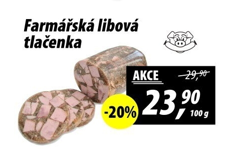 Tlačenka farmářská libová