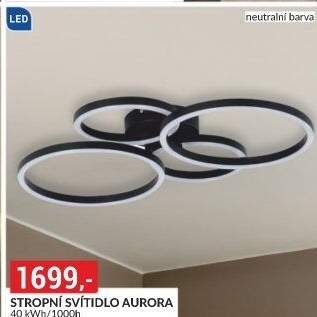 Stropní LED svítidlo Aurora