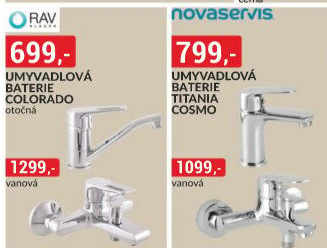 vodovodní baterie
