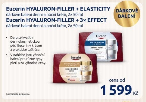 Dárková taška Hyaluron Filler + Elasticity Eucerin
