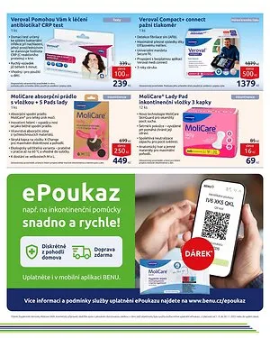 akční leták BENU Lékárna 1.11.2025-30.11.2025