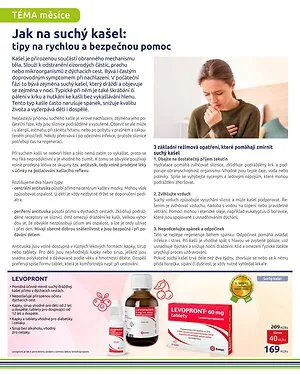 akční leták BENU Lékárna 1.11.2025-30.11.2025