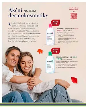 akční leták BENU Lékárna 1.11.2025-30.11.2025