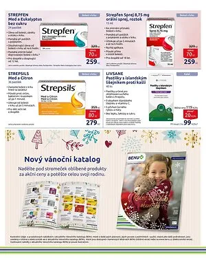 akční leták BENU Lékárna 1.11.2025-30.11.2025
