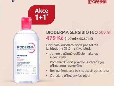 Micelární voda Sensibio H2O Bioderma