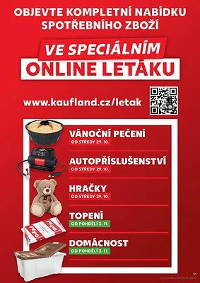 akční leták Kaufland 5.11.2025-11.11.2025