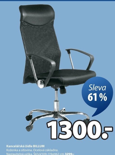 Kancelářská židle Billum