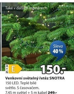LED světelný řetěz