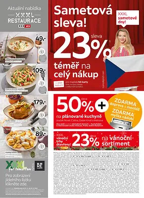 akční leták XXXLutz 3.11.2025-16.11.2025