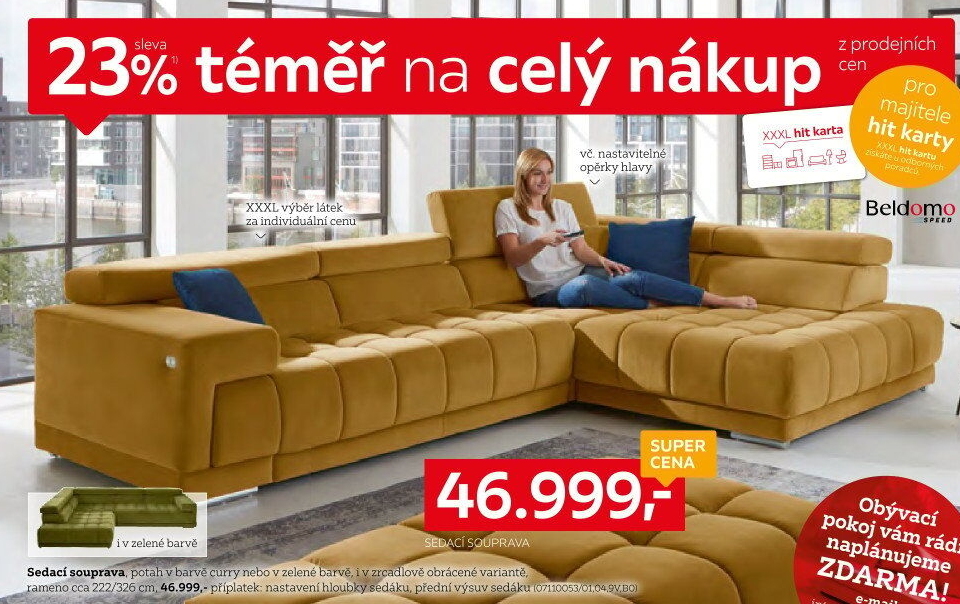 ROHOVÁ SEDAČKA