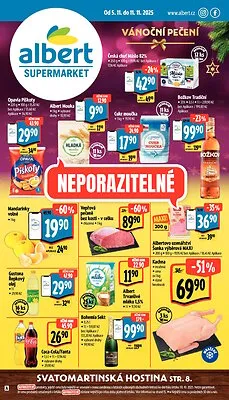 akční leták Albert 5.11.2025-11.11.2025