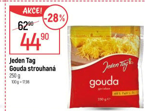 Sýr Gouda strouhaná Jeden Tag
