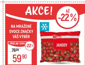 Jahody mražené Váš Výběr