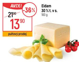 Sýr Eidam 30%