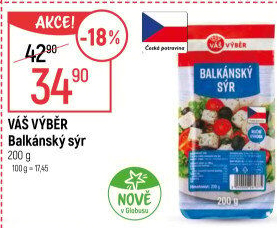 Balkánský sýr Váš Výběr